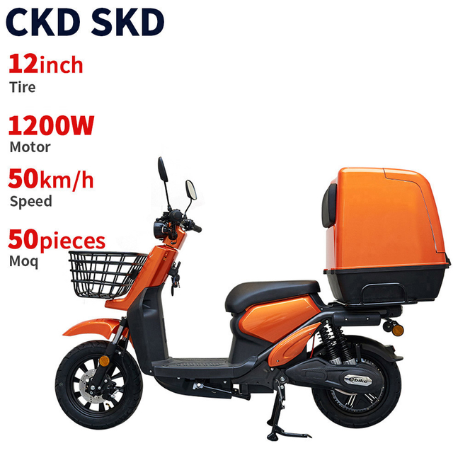 Support 1200W Electric Cargo Moped 