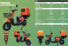  Support 1500W Electric Cargo Moped  